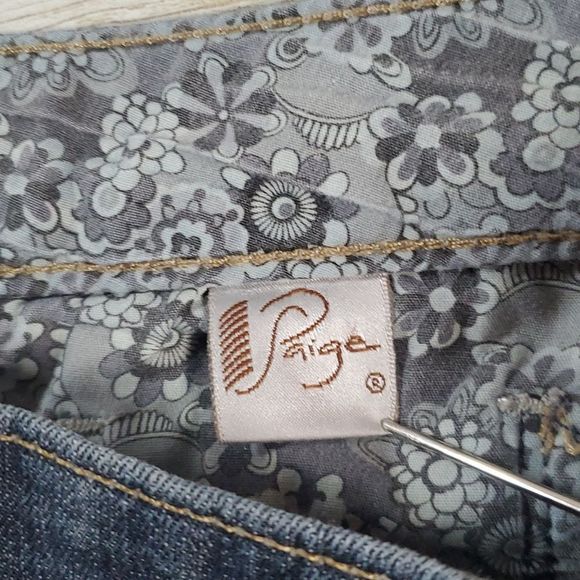 |‎ Paige | Low Rise Canyon Boot Jeans Size 27 - Picture 11 of 15